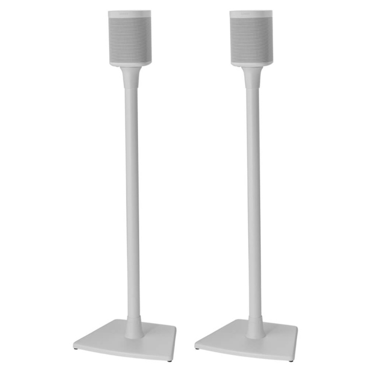 SANUS Floor Stand for Sonos One SL Play:1 Play:3 Pair White ryhmässä KODINELEKTRONIIKKA / Ääni & Kuva / Kaiuttimet & Tarvikkeet / Kaiutinkiinnikkeet @ TP E-commerce Nordic AB (C30346)