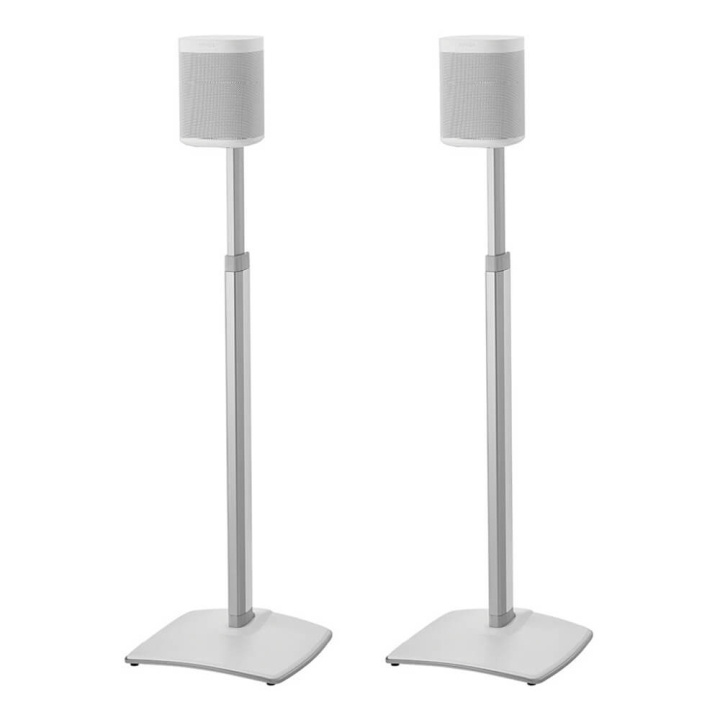 SANUS Floor Stand Adjustable One SL Play:1 Play:3 Pair White ryhmässä KODINELEKTRONIIKKA / Ääni & Kuva / Kaiuttimet & Tarvikkeet / Kaiutinkiinnikkeet @ TP E-commerce Nordic AB (C30350)