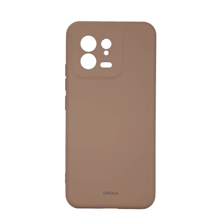 Onsala Backcover Silicone Xiaomi 13 5G Summer Sand ryhmässä ÄLYPUHELIMET JA TABLETIT / Puhelimen suojakotelo / Xiaomi @ TP E-commerce Nordic AB (C30360)