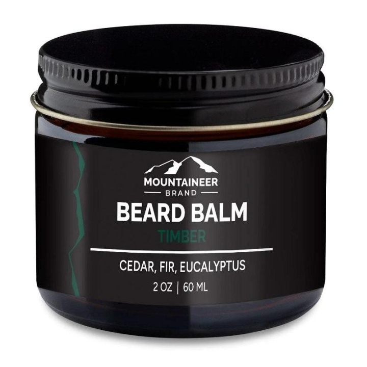 Mountaineer Brand Timber Beard Balm 60ml ryhmässä KAUNEUS JA TERVEYS / Hiukset &Stailaus / Parran hoito / Partahoitoaine @ TP E-commerce Nordic AB (C30425)