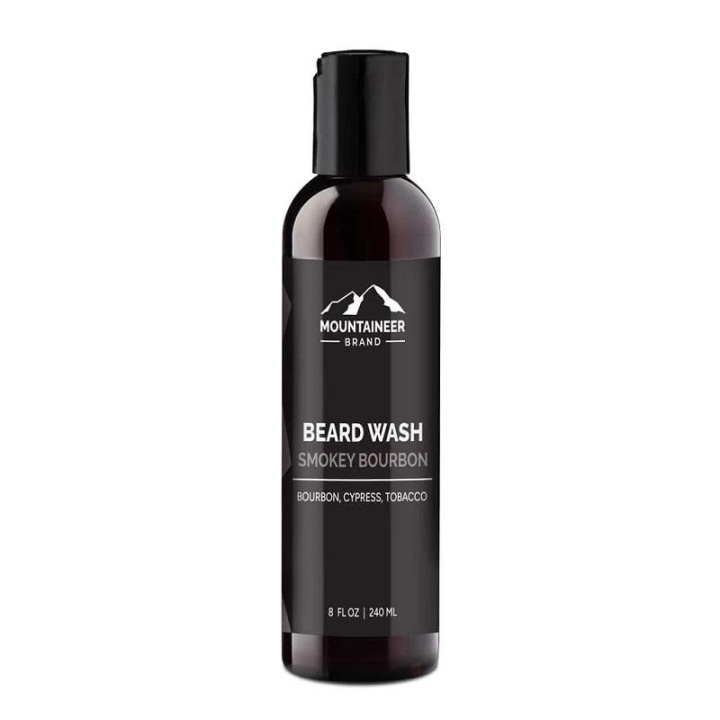 Mountaineer Brand Smokey Bourbon Beard Wash 240ml ryhmässä KAUNEUS JA TERVEYS / Hiukset &Stailaus / Parran hoito / Partaöljy @ TP E-commerce Nordic AB (C30441)