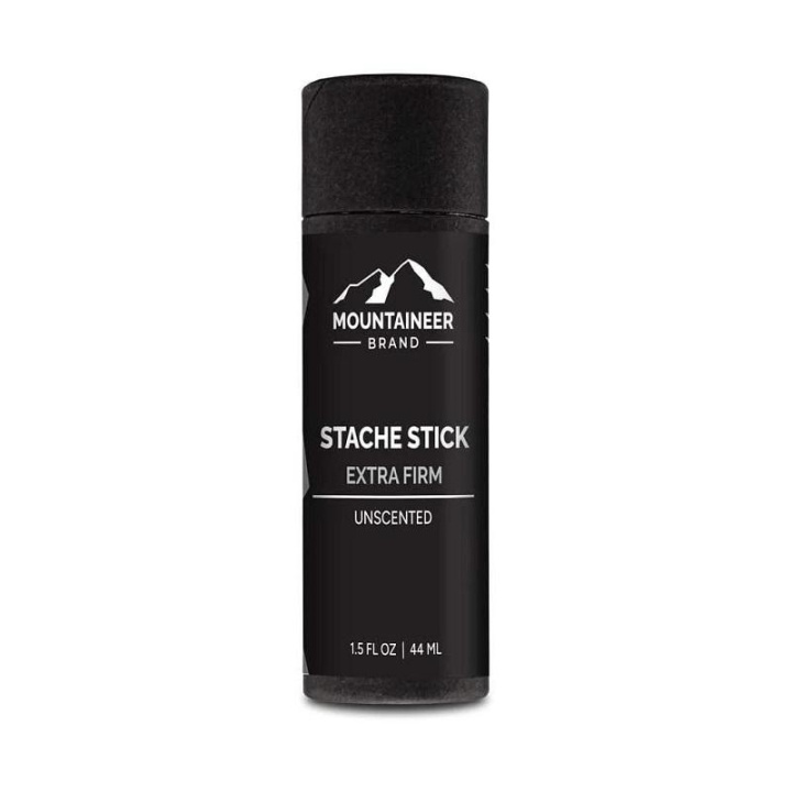 Mountaineer Brand Extra Firm Stache Stick 44ml ryhmässä KAUNEUS JA TERVEYS / Hiukset &Stailaus / Parran hoito / Viiksivaha @ TP E-commerce Nordic AB (C30443)