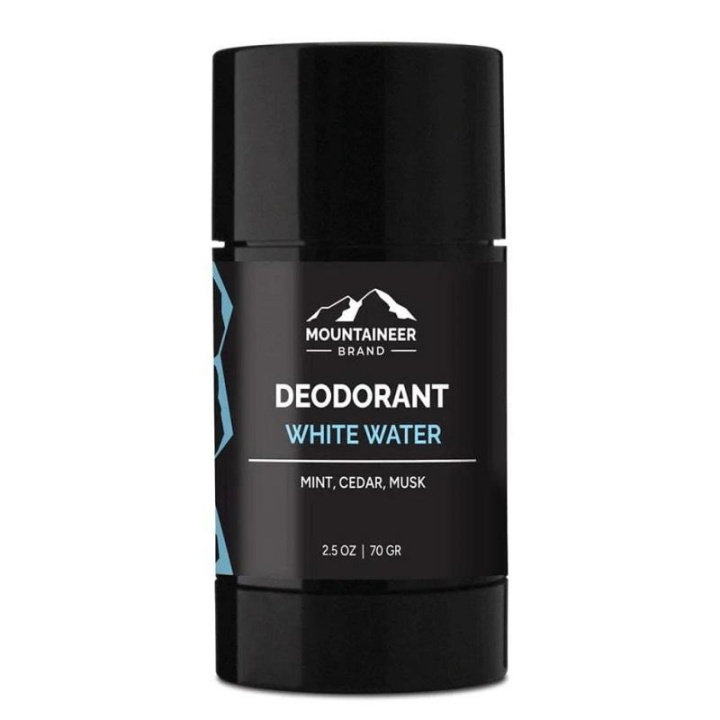 Mountaineer Brand White Water Deodorant 70g ryhmässä KAUNEUS JA TERVEYS / Tuoksut & Parfyymit / Deodorantit / Miesten deodorantit @ TP E-commerce Nordic AB (C30444)
