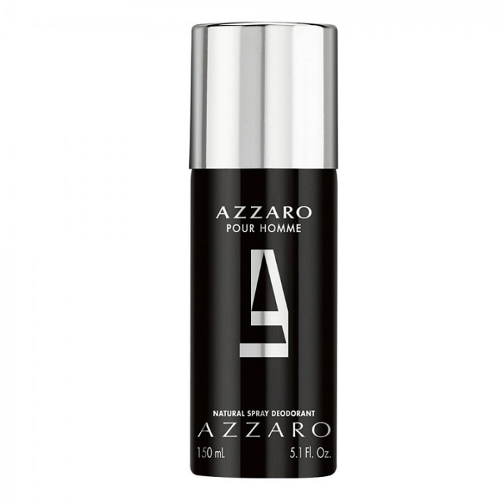 Azzaro Pour Homme 150ml Natural Spray Deodorant ryhmässä KAUNEUS JA TERVEYS / Tuoksut & Parfyymit / Deodorantit / Miesten deodorantit @ TP E-commerce Nordic AB (C30451)