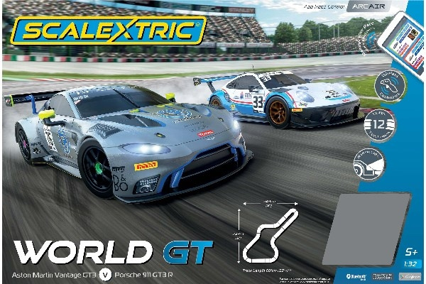 Scalextric ARC AIR - World GT ryhmässä LELUT, TUOTTEET LAPSILLE JA VAUVOILLE / Radio-ohjattava / Autoradat / Autot @ TP E-commerce Nordic AB (C30489)