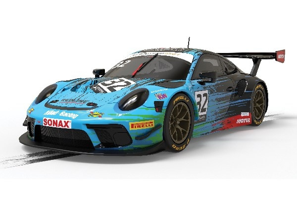  Scalextric Porsche 911 GT3 R, Redline Racing, Spa 2022 1:32 ryhmässä LELUT, TUOTTEET LAPSILLE JA VAUVOILLE / Radio-ohjattava / Autoradat / Autot @ TP E-commerce Nordic AB (C30497)