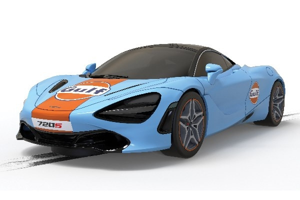 Scalextric McLaren 720S - Gulf Edition 1:32 ryhmässä LELUT, TUOTTEET LAPSILLE JA VAUVOILLE / Radio-ohjattava / Autoradat / Autot @ TP E-commerce Nordic AB (C30516)