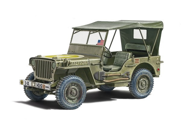 ITALERI 1:24 Willys Jeep MB “80th Year Anniversary” ryhmässä URHEILU, VAPAA-AIKA JA HARRASTUS / Harrastus / Muovimallit / Sotilasajoneuvot (maa) @ TP E-commerce Nordic AB (C30537)