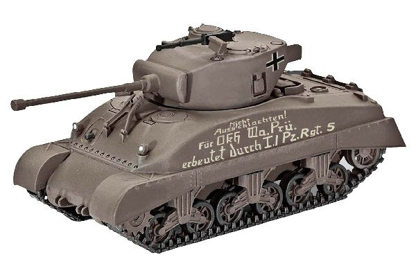 Revell Sherman M4A1 1:72 ryhmässä URHEILU, VAPAA-AIKA JA HARRASTUS / Harrastus / Muovimallit / Sotilasajoneuvot (maa) @ TP E-commerce Nordic AB (C30553)