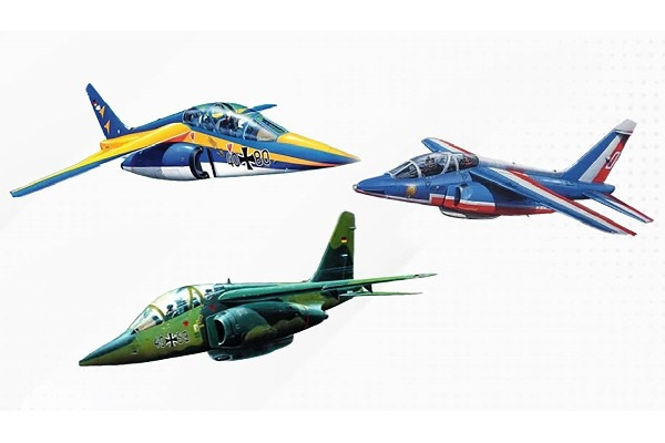 Revell Alha Jet, 50th Anniversary 1:144 ryhmässä URHEILU, VAPAA-AIKA JA HARRASTUS / Harrastus / Muovimallit / Lentokoneet/Helikopterit @ TP E-commerce Nordic AB (C30558)