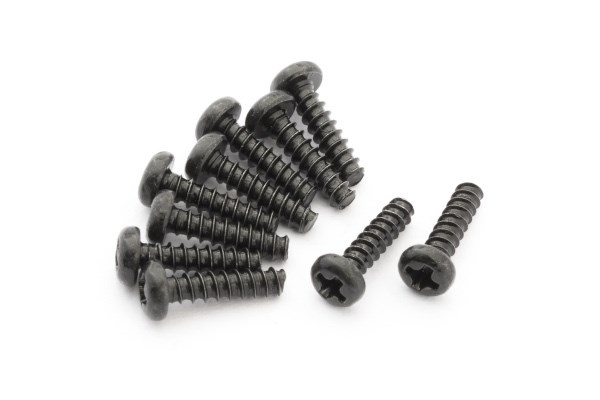 BLACKZON Countersunk head screw 2×8KBHO ryhmässä LELUT, TUOTTEET LAPSILLE JA VAUVOILLE / Radio-ohjattava / Varaosat ja lisävarusteet / Blackzon @ TP E-commerce Nordic AB (C30685)