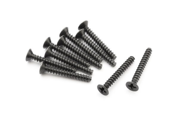 BLACKZON Countersunk head screw 2×15KBHO ryhmässä LELUT, TUOTTEET LAPSILLE JA VAUVOILLE / Radio-ohjattava / Varaosat ja lisävarusteet / Blackzon @ TP E-commerce Nordic AB (C30687)