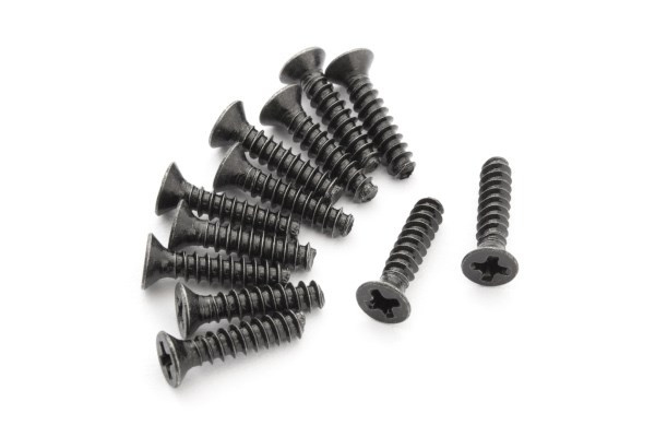 BLACKZON Countersunk head screw 2.3×10KBHO ryhmässä LELUT, TUOTTEET LAPSILLE JA VAUVOILLE / Radio-ohjattava / Varaosat ja lisävarusteet / Blackzon @ TP E-commerce Nordic AB (C30689)