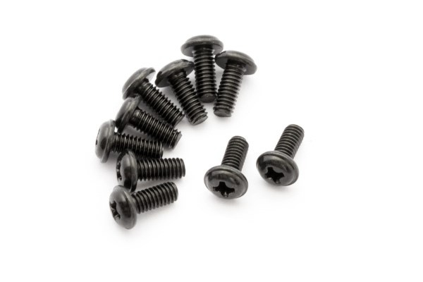 BLACKZON Round-headed screw 2.5×6×5PWMHO ryhmässä LELUT, TUOTTEET LAPSILLE JA VAUVOILLE / Radio-ohjattava / Varaosat ja lisävarusteet / Blackzon @ TP E-commerce Nordic AB (C30698)