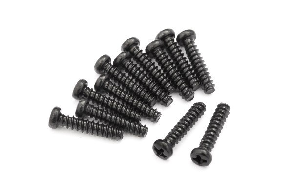 BLACKZON Pan head Self Tapping Screws PBHO2.6*12mm ryhmässä LELUT, TUOTTEET LAPSILLE JA VAUVOILLE / Radio-ohjattava / Varaosat ja lisävarusteet / Blackzon @ TP E-commerce Nordic AB (C30750)