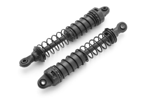 BLACKZON Front Shock (Black/2pcs) ryhmässä LELUT, TUOTTEET LAPSILLE JA VAUVOILLE / Radio-ohjattava / Varaosat ja lisävarusteet / Blackzon @ TP E-commerce Nordic AB (C30762)