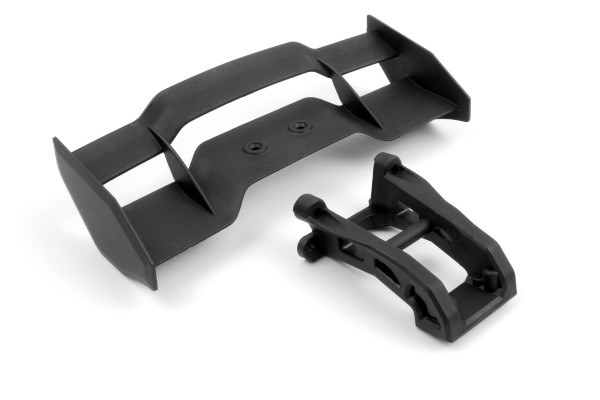 BLACKZON DT Rear Wing & Mount Set ryhmässä LELUT, TUOTTEET LAPSILLE JA VAUVOILLE / Radio-ohjattava / Varaosat ja lisävarusteet / Blackzon @ TP E-commerce Nordic AB (C30815)