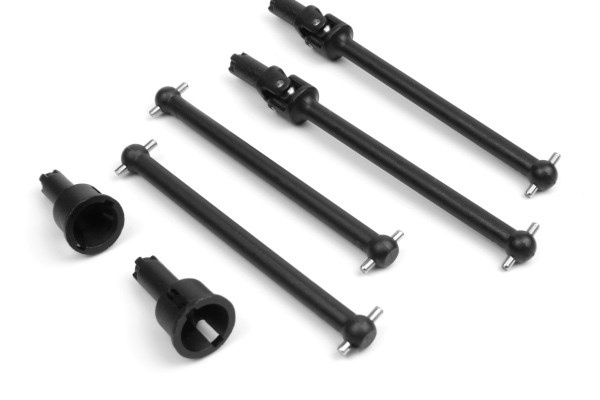 BLACKZON Drive Shaft Set (Front/Rear) ryhmässä LELUT, TUOTTEET LAPSILLE JA VAUVOILLE / Radio-ohjattava / Varaosat ja lisävarusteet / Blackzon @ TP E-commerce Nordic AB (C30854)