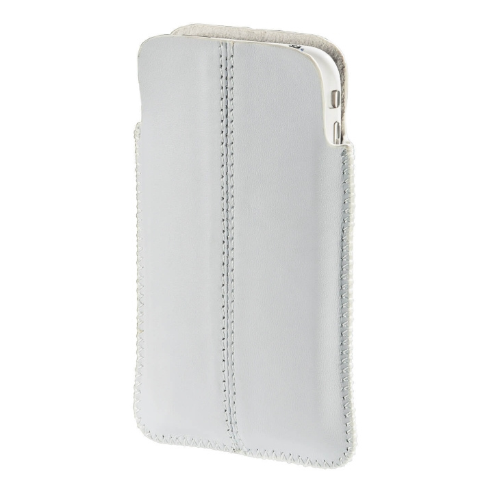 Hama Mobilväska Sleeve Universal Vit (iPhone3/4) ryhmässä ÄLYPUHELIMET JA TABLETIT / Muut tarvikkeet / Muut @ TP E-commerce Nordic AB (C30856)