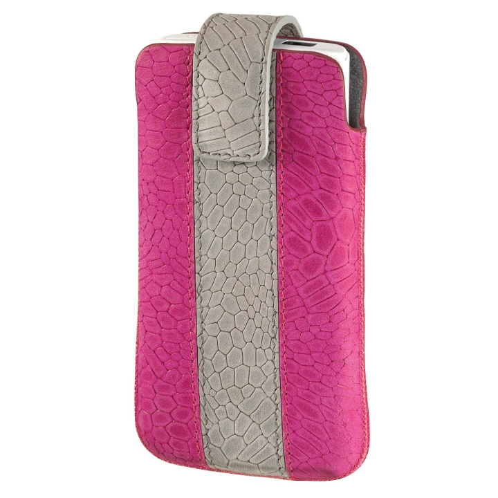 Hama Mobilväska Sleeve Universal Rosa/Grå ryhmässä ÄLYPUHELIMET JA TABLETIT / Muut tarvikkeet / Muut @ TP E-commerce Nordic AB (C30862)