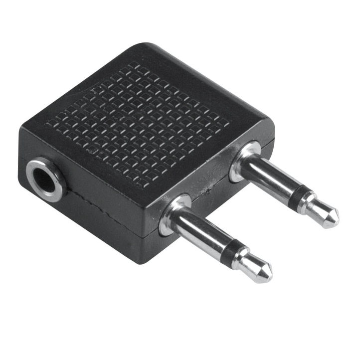 Hama Adapter Audio 2x3.5mm- 3.5mm 2xHane Mono-Hona Stereo ryhmässä KODINELEKTRONIIKKA / Kaapelit & Sovittimet / Analoginen ääni / Sovittimet @ TP E-commerce Nordic AB (C30899)