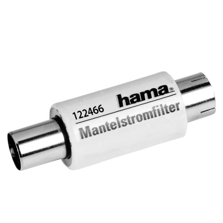 Hama Adapter Antenn 75dB Strömfilter ryhmässä KODINELEKTRONIIKKA / Kaapelit & Sovittimet / Antennikaapelit & Tarvikkeet / Tarvikkeet @ TP E-commerce Nordic AB (C30902)
