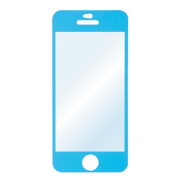 Hama Skärmskydd iPhone5/S/C BLÅ 1-pack ryhmässä ÄLYPUHELIMET JA TABLETIT / Puhelimen suojakotelo / Apple / iPhone 5/5S/SE @ TP E-commerce Nordic AB (C30907)