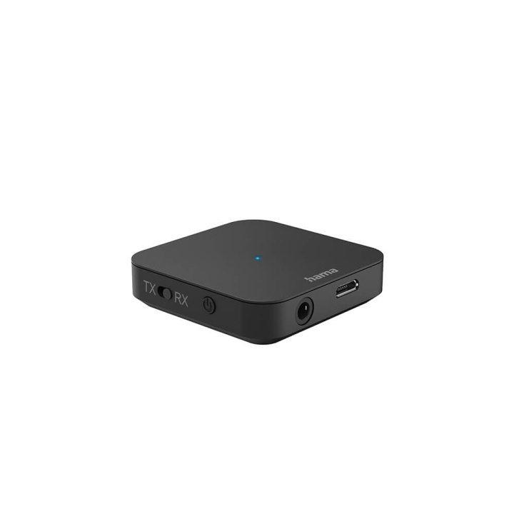 HAMA Audio Transmitter/Receiver BT APTX 2-in-1 Adapter Black ryhmässä TIETOKOONET & TARVIKKEET / Tietokonetarvikkeet / Bluetooth-sovittimet @ TP E-commerce Nordic AB (C30951)