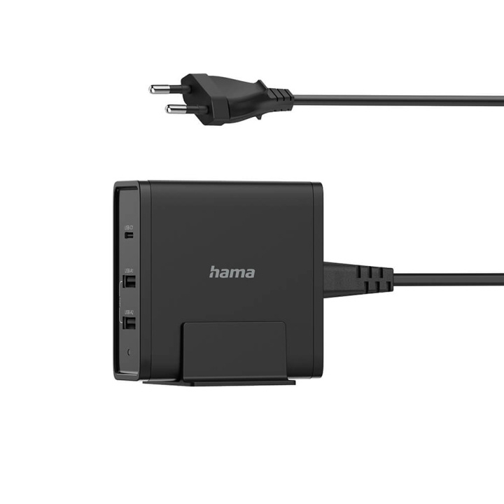 HAMA Charging Station USB 3 Ports PD 5-20V/65W ryhmässä ÄLYPUHELIMET JA TABLETIT / Laturit & Kaapelit / Sovittimet @ TP E-commerce Nordic AB (C30956)