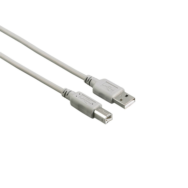 Hama USB Cable 2.0 Grey 1.5m 25-pack ryhmässä TIETOKOONET & TARVIKKEET / Kaapelit & Sovittimet / USB / USB-A / Kaapelit @ TP E-commerce Nordic AB (C30989)