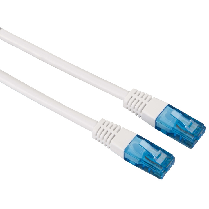 Hama Kabel Nätverk CAT6 UTP Bulk Vit 15m ryhmässä TIETOKOONET & TARVIKKEET / Kaapelit & Sovittimet / Verkko / Cat6 @ TP E-commerce Nordic AB (C30991)