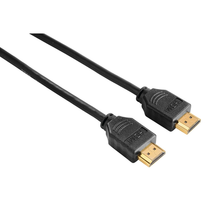 HAMA Cable HDMI Gold Plated 1.5m ryhmässä KODINELEKTRONIIKKA / Kaapelit & Sovittimet / HDMI / Kaapelit @ TP E-commerce Nordic AB (C31003)