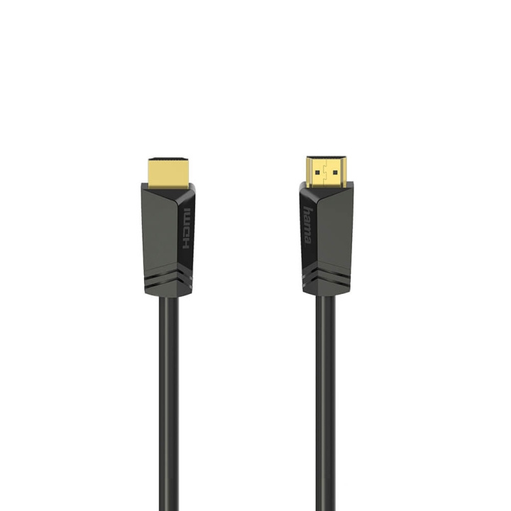 Hama Cable HDMI High Speed 4K 18 Gbit/s 7.5m Gold ryhmässä KODINELEKTRONIIKKA / Kaapelit & Sovittimet / HDMI / Kaapelit @ TP E-commerce Nordic AB (C31008)