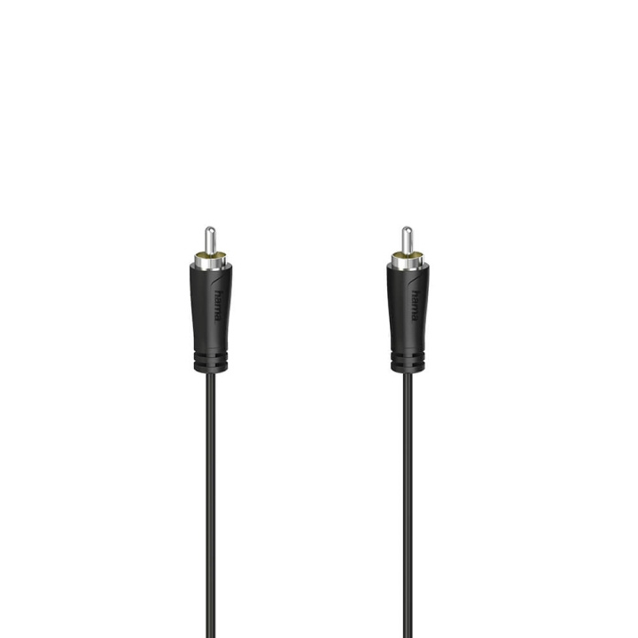 HAMA Cable Audio RCA-RCA Digital 3.0m ryhmässä KODINELEKTRONIIKKA / Kaapelit & Sovittimet / RCA / Kaapelit @ TP E-commerce Nordic AB (C31014)