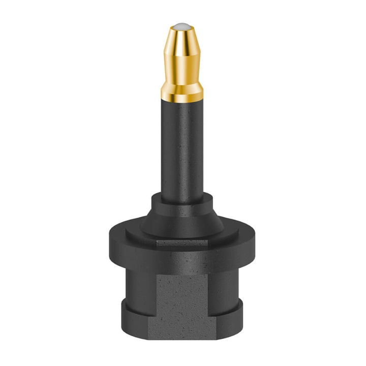 Hama Adapter ODT Toslink to 3.5 Plug to Socket ryhmässä TIETOKOONET & TARVIKKEET / Kaapelit & Sovittimet / Muut @ TP E-commerce Nordic AB (C31024)