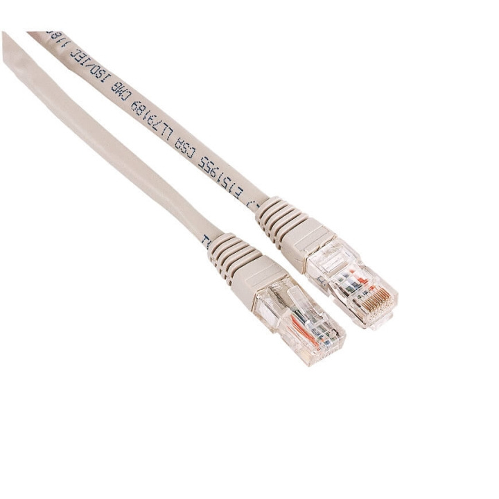 Hama Kabel Nätverk CAT5e UTP 10p Bulk Grå 20m ryhmässä TIETOKOONET & TARVIKKEET / Kaapelit & Sovittimet / Verkko / Cat5e @ TP E-commerce Nordic AB (C31072)