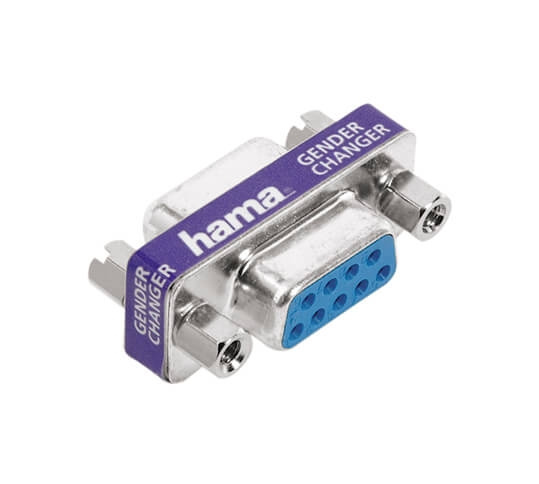 Hama Adapter 9pinD-9pinD Hona-Hona ST ryhmässä TIETOKOONET & TARVIKKEET / Kaapelit & Sovittimet / VGA / Sovittimet @ TP E-commerce Nordic AB (C31082)