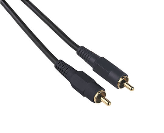 Hama Kabel RCA-RCA Svart 0.75m ryhmässä KODINELEKTRONIIKKA / Kaapelit & Sovittimet / RCA / Kaapelit @ TP E-commerce Nordic AB (C31087)