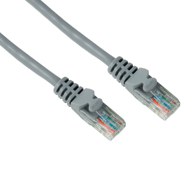 Hama Kabel Nätverk CAT5e UTP Grå 20m ryhmässä TIETOKOONET & TARVIKKEET / Kaapelit & Sovittimet / Verkko / Cat5e @ TP E-commerce Nordic AB (C31112)