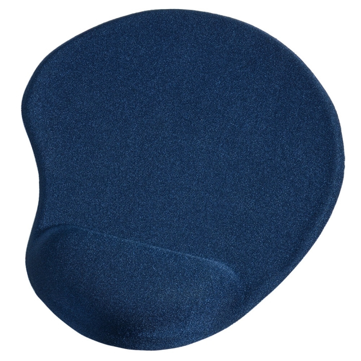 Hama Musmatta Ergonomisk Blå ryhmässä TIETOKOONET & TARVIKKEET / Hiiret & Näppäimistöt / Hiirimatot @ TP E-commerce Nordic AB (C31130)