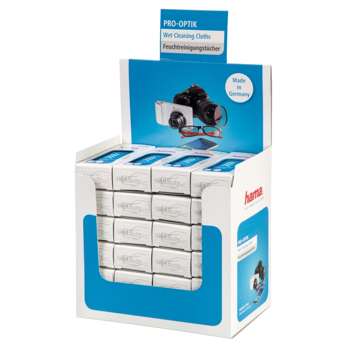 Hama Putsduk Pro-Optik Engångsduk Display/24 st ryhmässä KODINELEKTRONIIKKA / Valokuvat & Videot / Valokuvauslaitteet / Muut @ TP E-commerce Nordic AB (C31133)