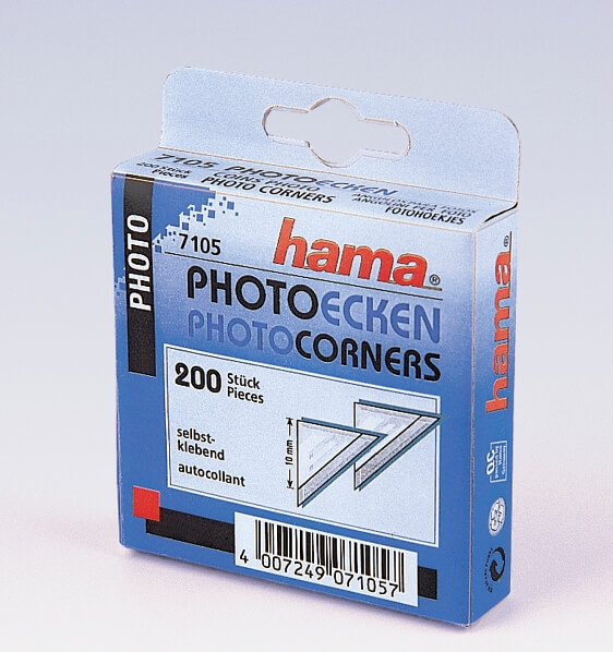 Hama Fotohörn 200 st Display ryhmässä KODINELEKTRONIIKKA / Valokuvat & Videot / Valokuvauslaitteet / Muut @ TP E-commerce Nordic AB (C31153)