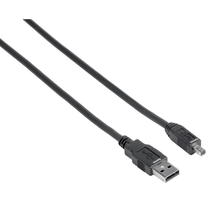 Hama Kabel USB A - Mini 1,8m USB B6 ryhmässä TIETOKOONET & TARVIKKEET / Kaapelit & Sovittimet / USB / Mini-USB / Kaapelit @ TP E-commerce Nordic AB (C31156)