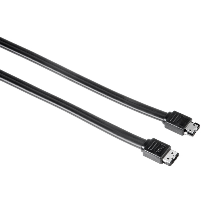 Hama Kabel SATA II Extern Svart 0.9m ryhmässä TIETOKOONET & TARVIKKEET / Kaapelit & Sovittimet / Sisäinen / SATA @ TP E-commerce Nordic AB (C31164)