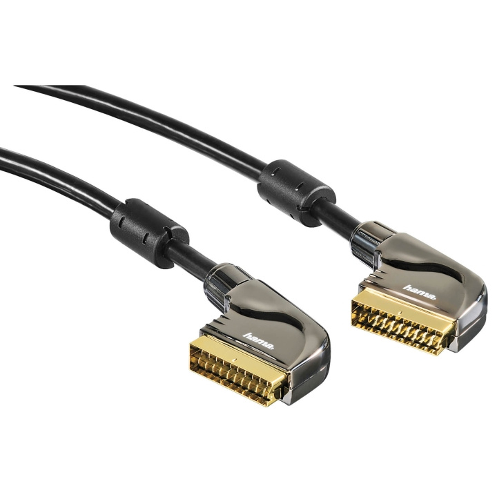 Hama Kabel Scart Ferrit Hane-Hane 1.5m ryhmässä KODINELEKTRONIIKKA / Kaapelit & Sovittimet / Scart @ TP E-commerce Nordic AB (C31176)