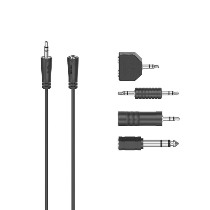 Hama Jack Connection Kit 2.5m ryhmässä KODINELEKTRONIIKKA / Kaapelit & Sovittimet / Analoginen ääni / Sovittimet @ TP E-commerce Nordic AB (C31236)