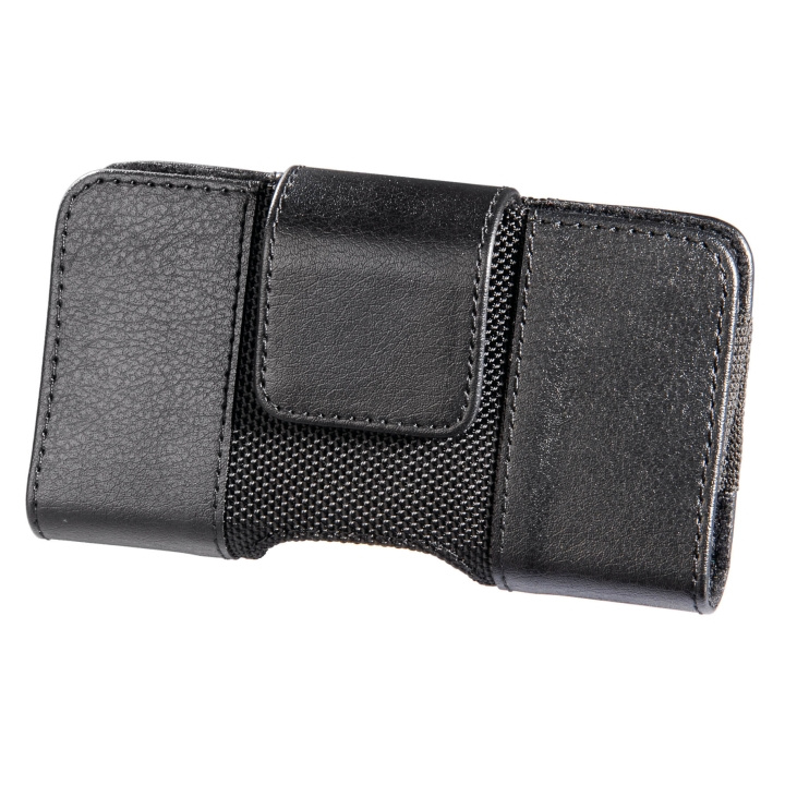 Hama Mobilväska Classic Black Horisontal ryhmässä ÄLYPUHELIMET JA TABLETIT / Muut tarvikkeet / Muut @ TP E-commerce Nordic AB (C31254)