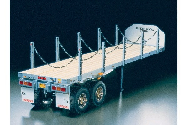 TAMIYA 1/14 FLATBED SEMITRAILER ryhmässä LELUT, TUOTTEET LAPSILLE JA VAUVOILLE / Radio-ohjattava / Muut @ TP E-commerce Nordic AB (C31477)