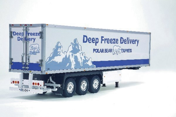 TAMIYA 1/14 3-Axle reefer semi trailer ryhmässä LELUT, TUOTTEET LAPSILLE JA VAUVOILLE / Radio-ohjattava / Muut @ TP E-commerce Nordic AB (C31490)