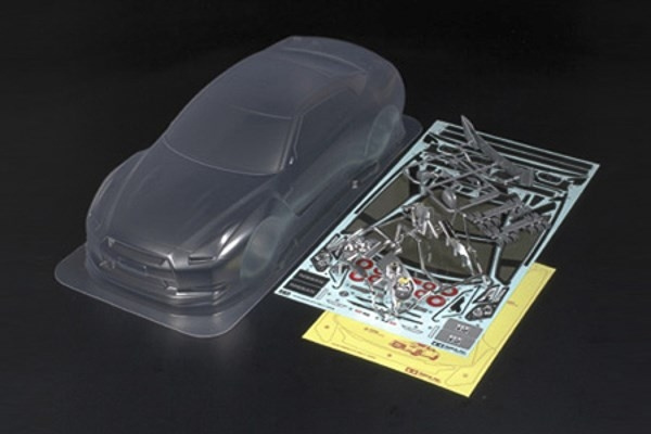 TAMIYA 1/10 Scale R/C Nissan GT-R Body Parts Set ryhmässä LELUT, TUOTTEET LAPSILLE JA VAUVOILLE / Radio-ohjattava / Varaosat ja lisävarusteet / TAMIYA @ TP E-commerce Nordic AB (C31491)